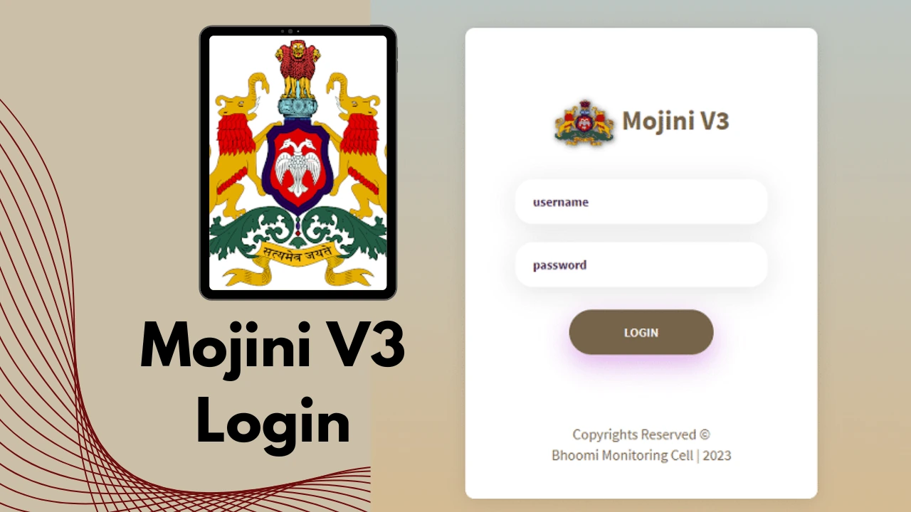 Mojini V3 Login