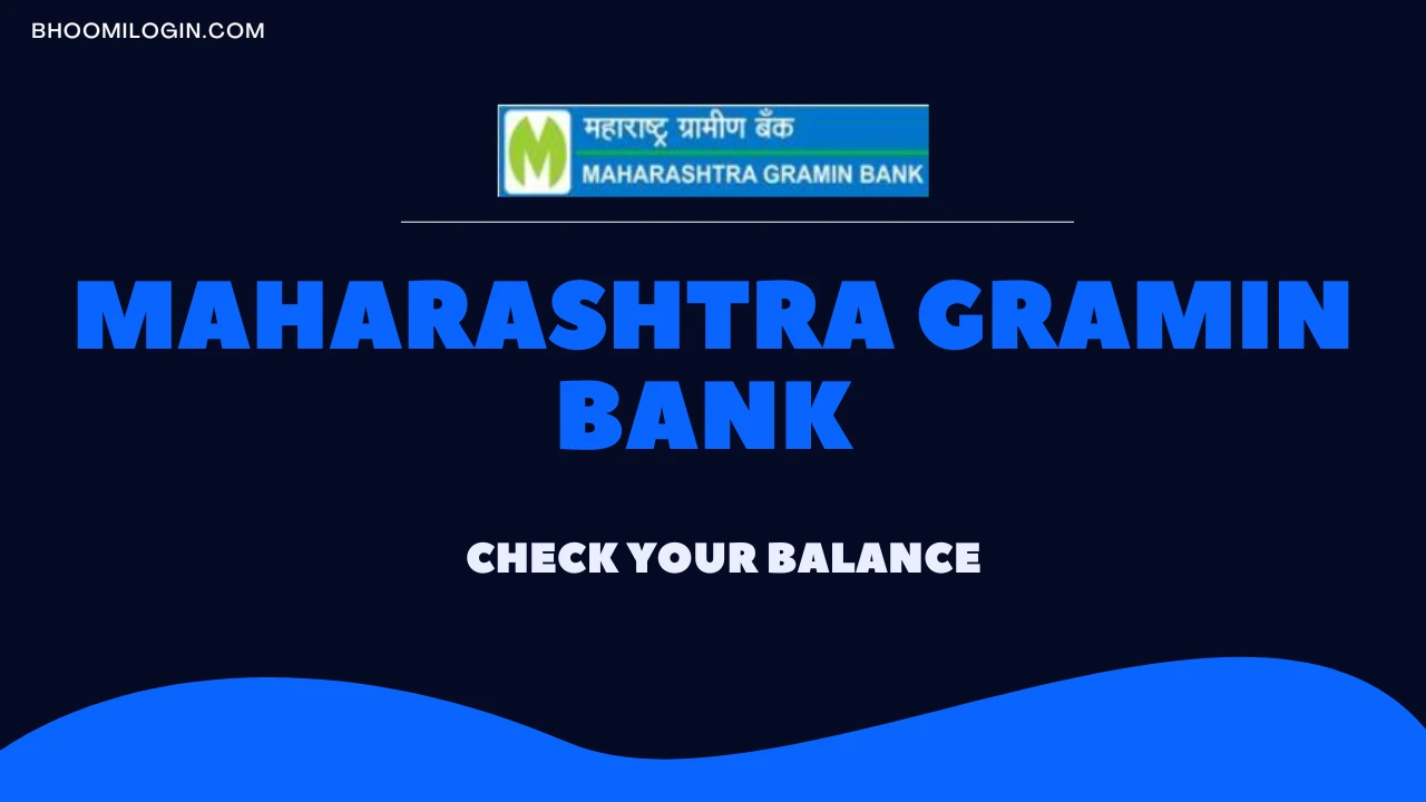 maharashtra gramin bank balance check number